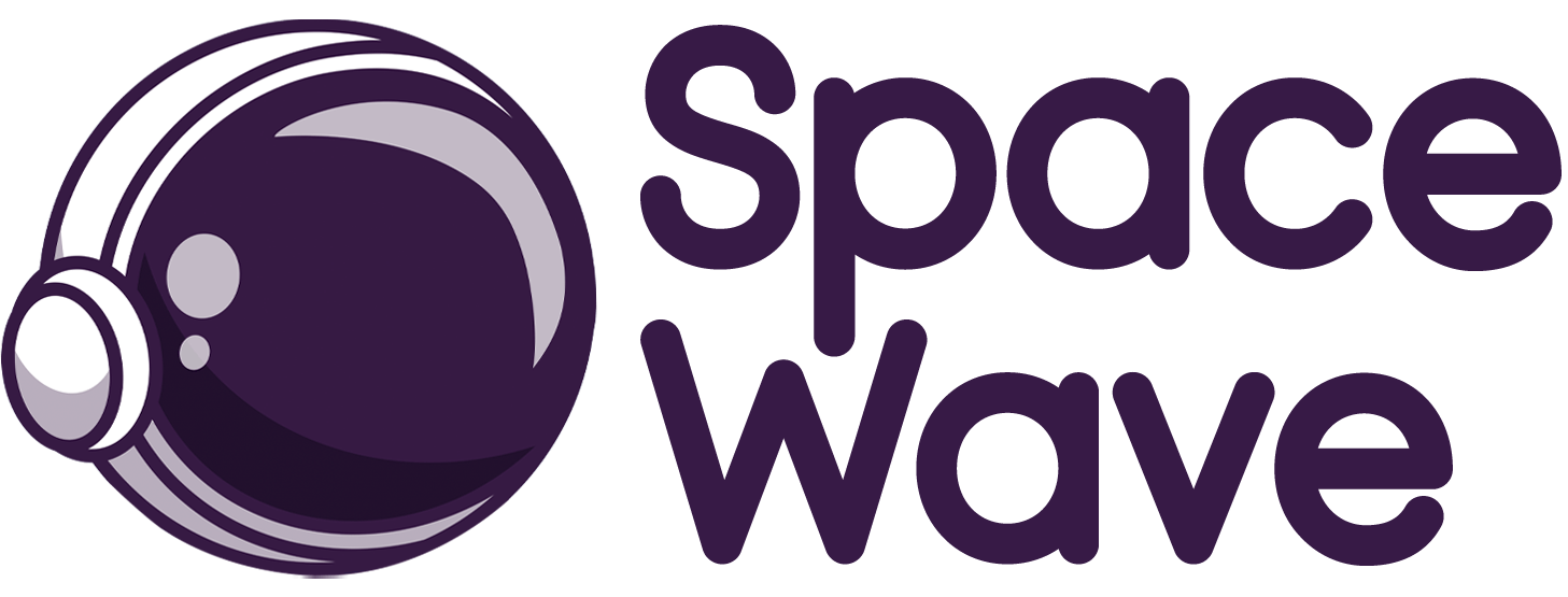 Space Wave Blue Space Wave logo